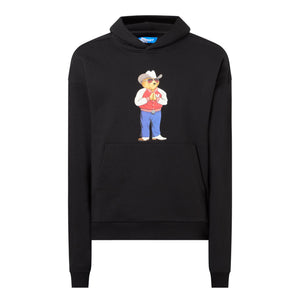 Market Hee-Haw Bear Hoodie – Jet Black