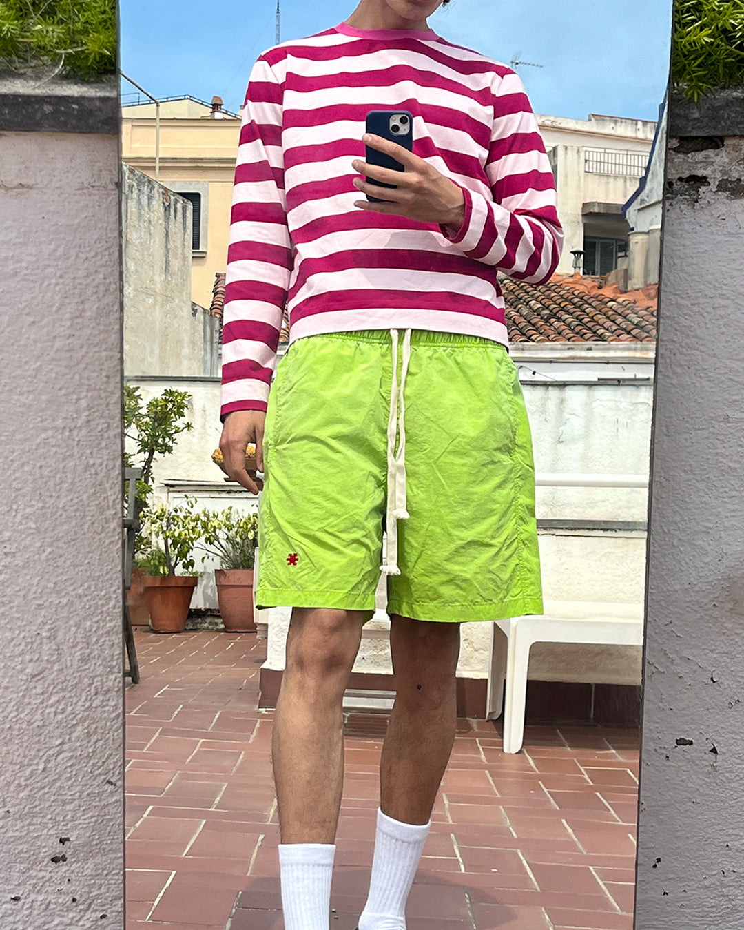 Cabrio OG Washed Shorts - Light Green