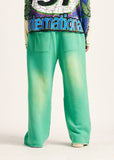 Diet Starts Monday Chainstitch Sweatpants - Green