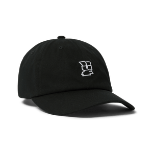 HUF Megablast Multi 6-Panel Curved Visor Hat – Black