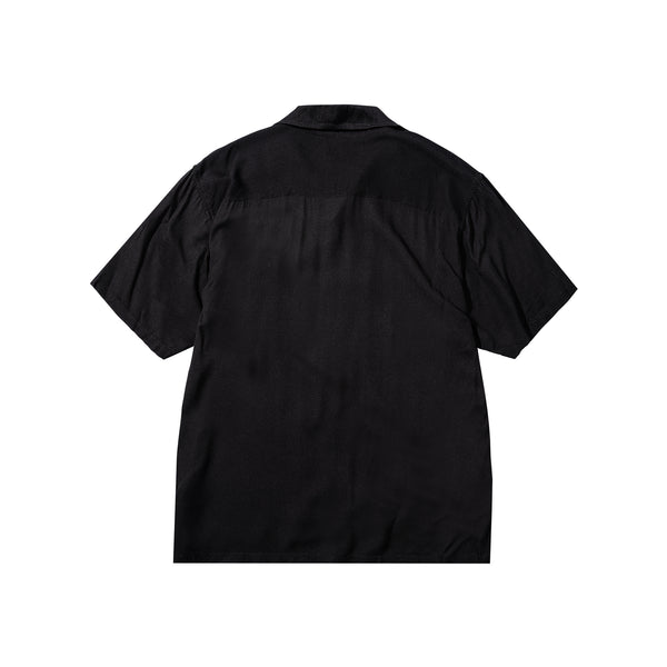 ★MARKET★ M SMILEY AFTERHOURS SS BUTTON UP WASHED BLACK 369000147_SMILEYAFTERHOURSSSBU