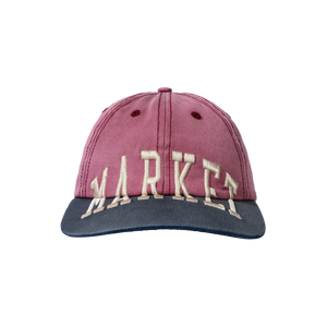 Market Vintage Arc 6-Panel Hat – Wine/skipper Blue