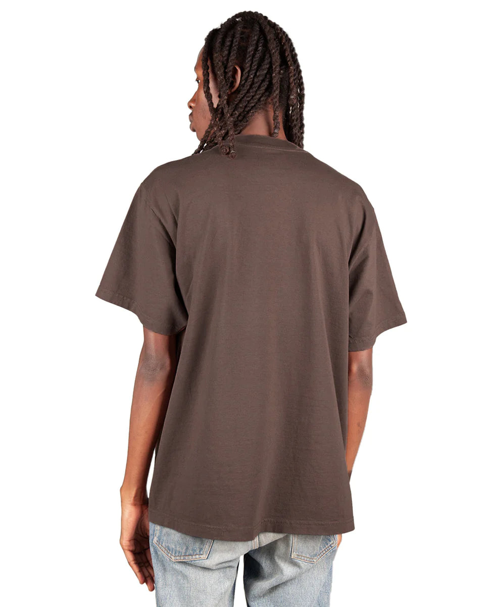 Shakawear Garment Dye Heavyweight Tee - Mocha