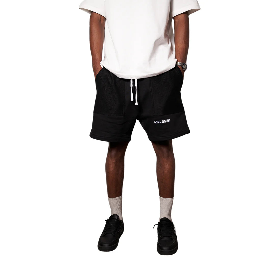 Lost Days Flex Sweat Shorts - Black