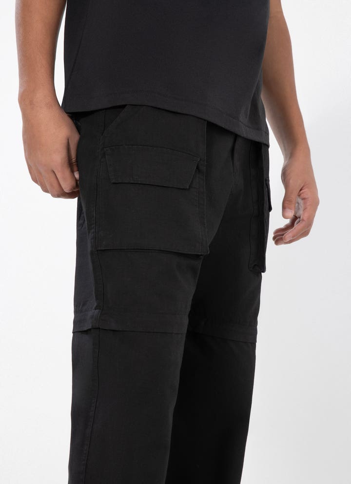Market Washed Moraine Pants – Pirate Black