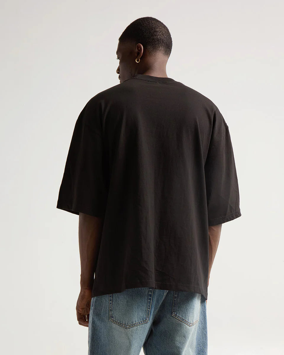 Shakawear Max Heavyweight Oversized Tee - Black