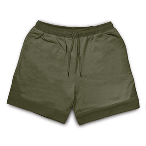 Crkd Guru Olive Tech Short - Olive