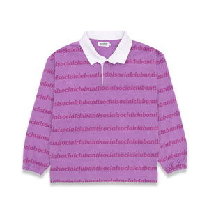 Anti Social Social Club Run On Polo – Purple
