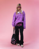 Anti Social Social Club Run On Polo – Purple