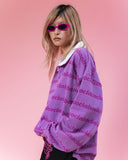 Anti Social Social Club Run On Polo – Purple