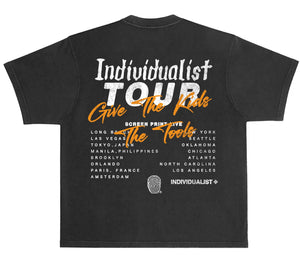 Individualist Tour SS Tee – Vintage Black
