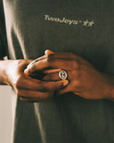 Twojeys Icon Signet Ring - Silver