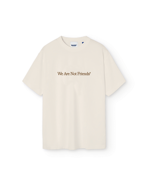 We Are Not Friends WANF Studio T-Shirt - Cream