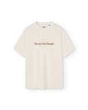 We Are Not Friends WANF Studio T-Shirt - Cream