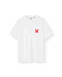 We Are Not Friends Heart House T-Shirt - White