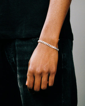 Twojeys Unstoned Cuban Bracelet - Silver