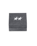 TwoJeys Red Stelle Necklace – Silver