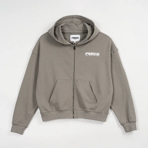 Feedz Life Pure Zipper - Olive Garden