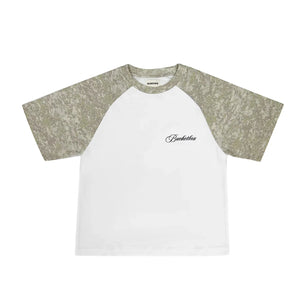 Bucket Box Soldier Tee - Camo/White