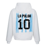 No Bad Vibez Lapulga Hoodie - White