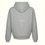 No Bad Vibez NBV Club Zip Up Hoodie - Ash Gray