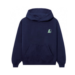 Bueno B Logo Hoodie - Navy Mocha