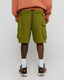 Supervsn Adinkra Cargo Short - Olive