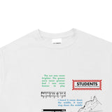 Students Golf Theory S/S T-Shirt – White