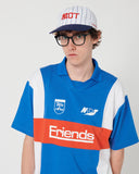We Are Not Friends Fair Play Boxy T-Shirt - Blue