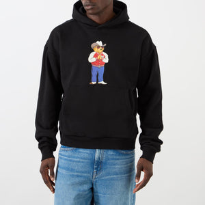 Market Hee-Haw Bear Hoodie – Jet Black