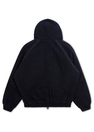 Diet Starts Monday Canvas Twin Needle Jacket - Vintage Black