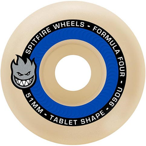 Spitfire Formula Four Tablets 99D Wheels - Set of 4