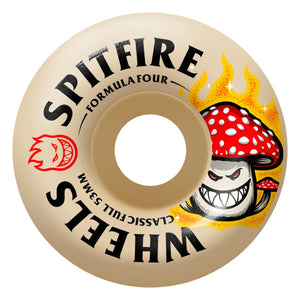 Spitfire Shroom Bighead Formula Four Classic Full 53mm 99D - Set of 4