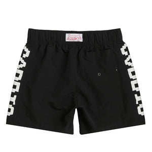 Cabrio Side Logo Shorts - Black