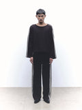 Jungles Jungles Panel Trim Knit - Black