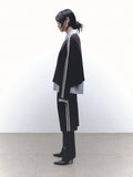 Jungles Jungles Panel Trim Knit - Black