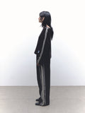 Jungles Jungles Panel Trim Knit - Black