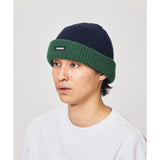 XLarge 2 Tone Cuff Beanie - Navy