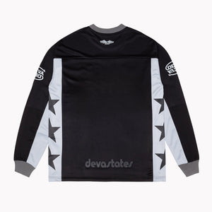 Deva States Static L/S Mesh Jersey – Black