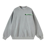 Intitule Logo font Sweater - Light Grey
