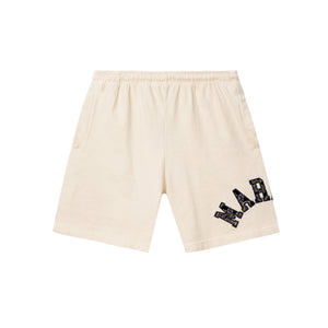 Market Rug Dealer Throwback Arc Shorts - Ecru