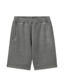 Carhartt Wip Nelson Sweat Short - Graphite Garment Dyed