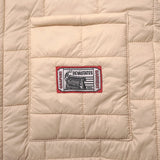 Deva States Script Quilted Fatigue Overshirt - Khaki