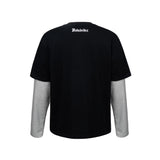 No Bad Vibez Y2K LS Tee - Black