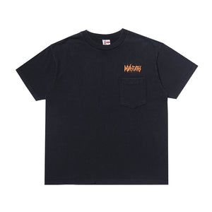 Deva States Pyro Gfx Retro Pocket T-shirt - Black