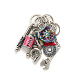 Anti Social Social Club Car Part Keychain – Multi