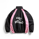 Anti Social Social Club Track Jacket – Black/Pink