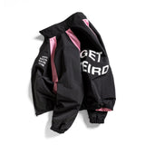 Anti Social Social Club Track Jacket – Black/Pink