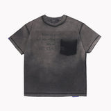 Deva States Famine T-Shirt - Washed Black