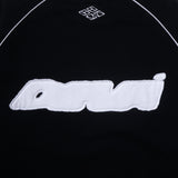 Deva States Panel Crewneck Sweater - Black